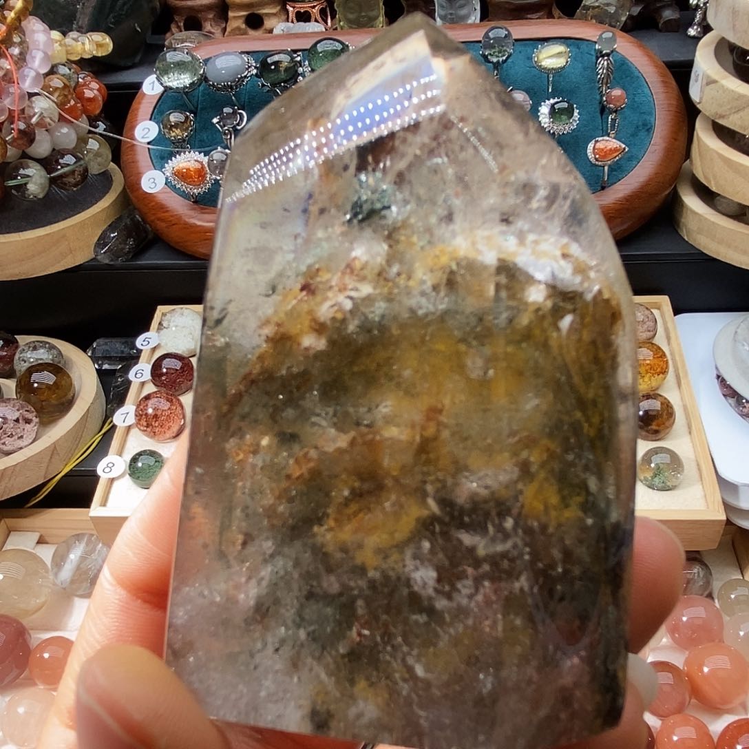 水晶珠宝半成品未镶嵌