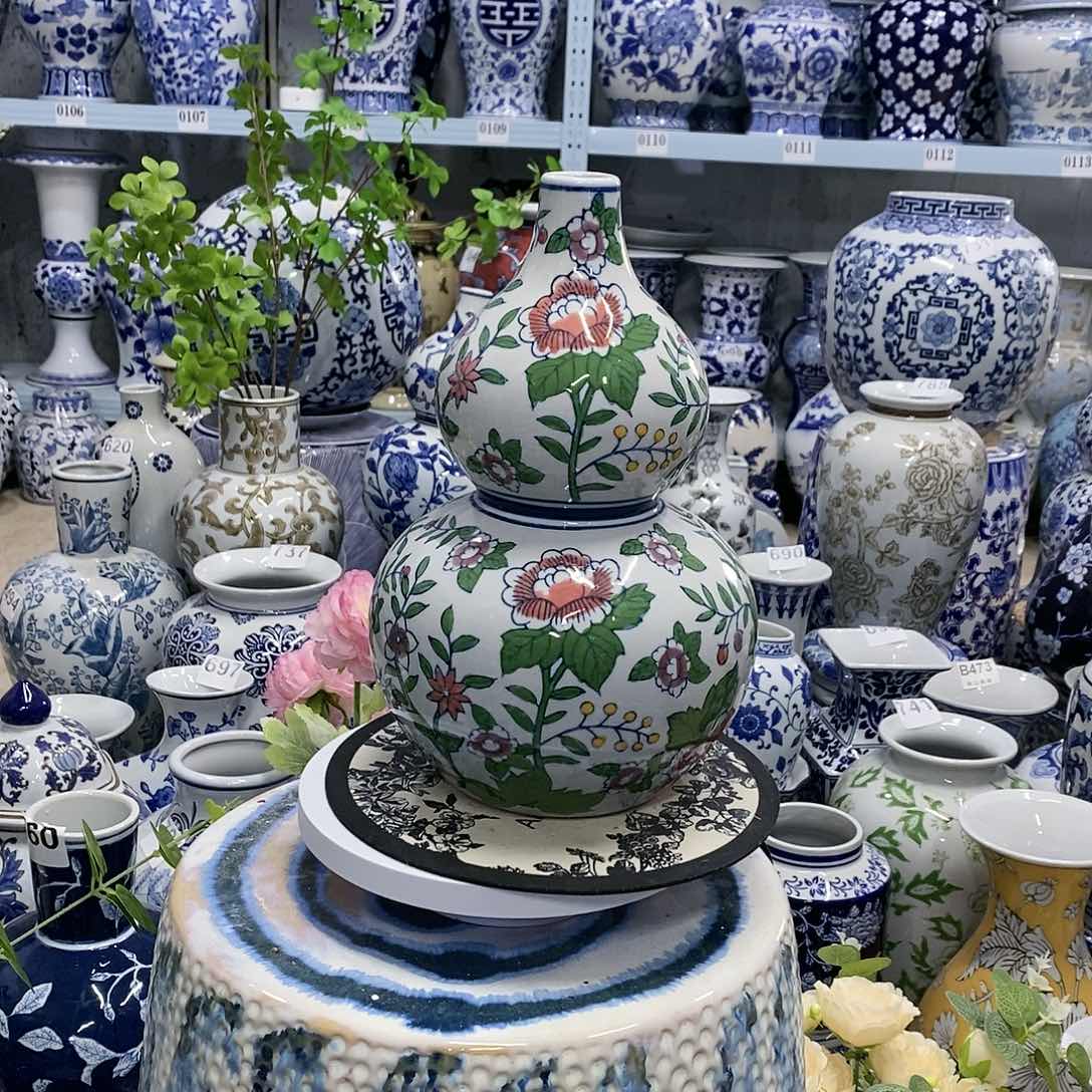 【闪购商品】摆件葫芦瓷器摆件……………………