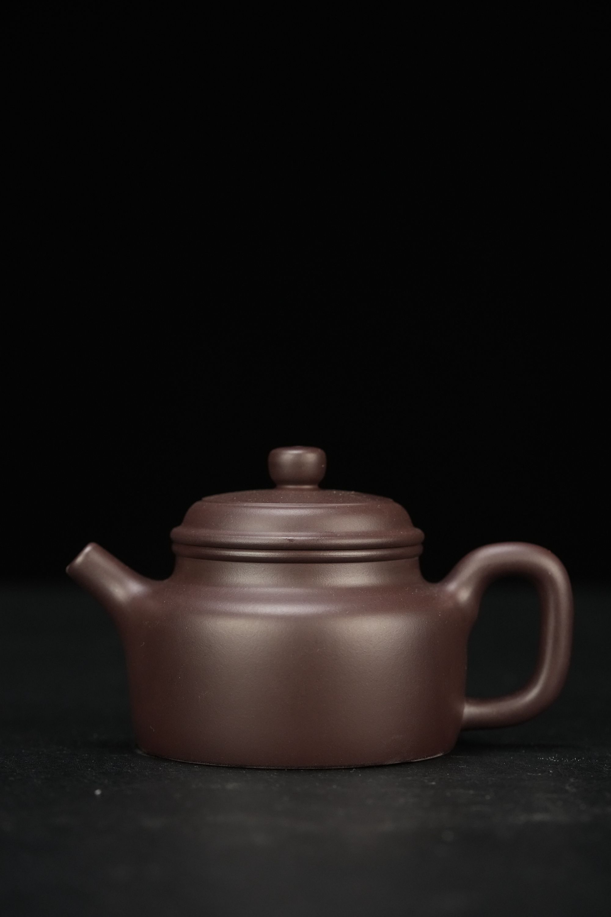 凡凡会客厅 YP149杨军保德钟黑墩头170cc 紫砂壶