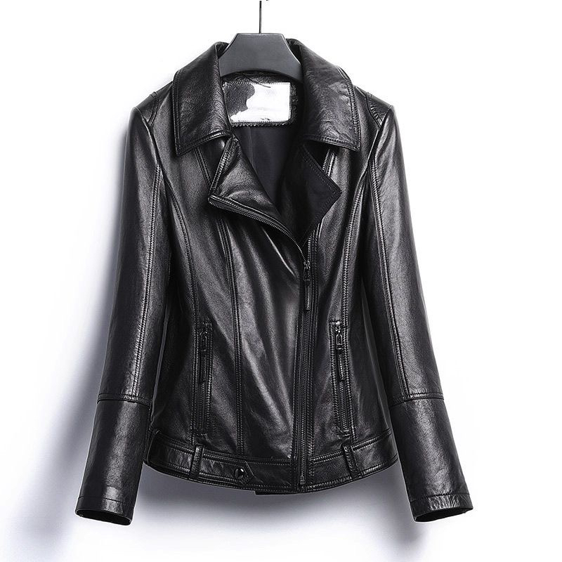 真羊皮女款上衣，《图片仅供参考，请以直播过款为准》