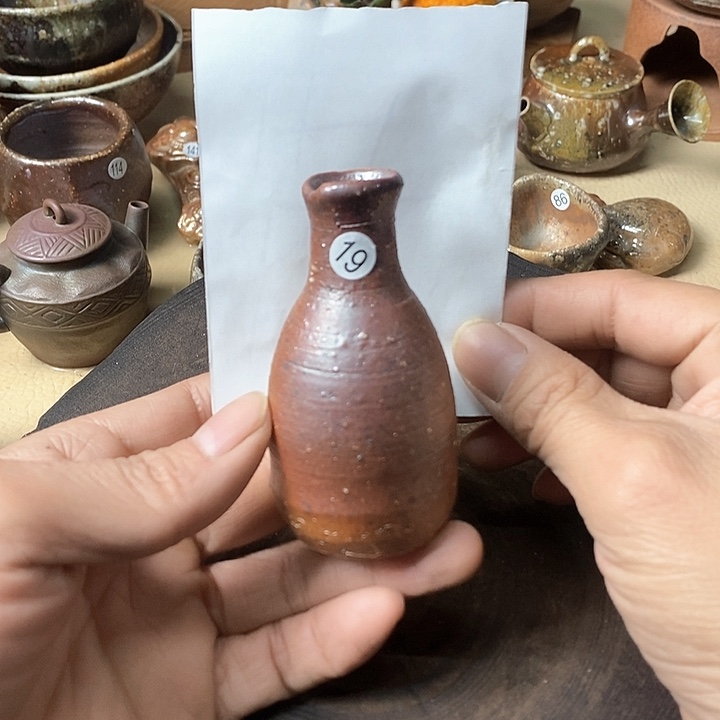 杯24#手工粗陶、柴烧茶器