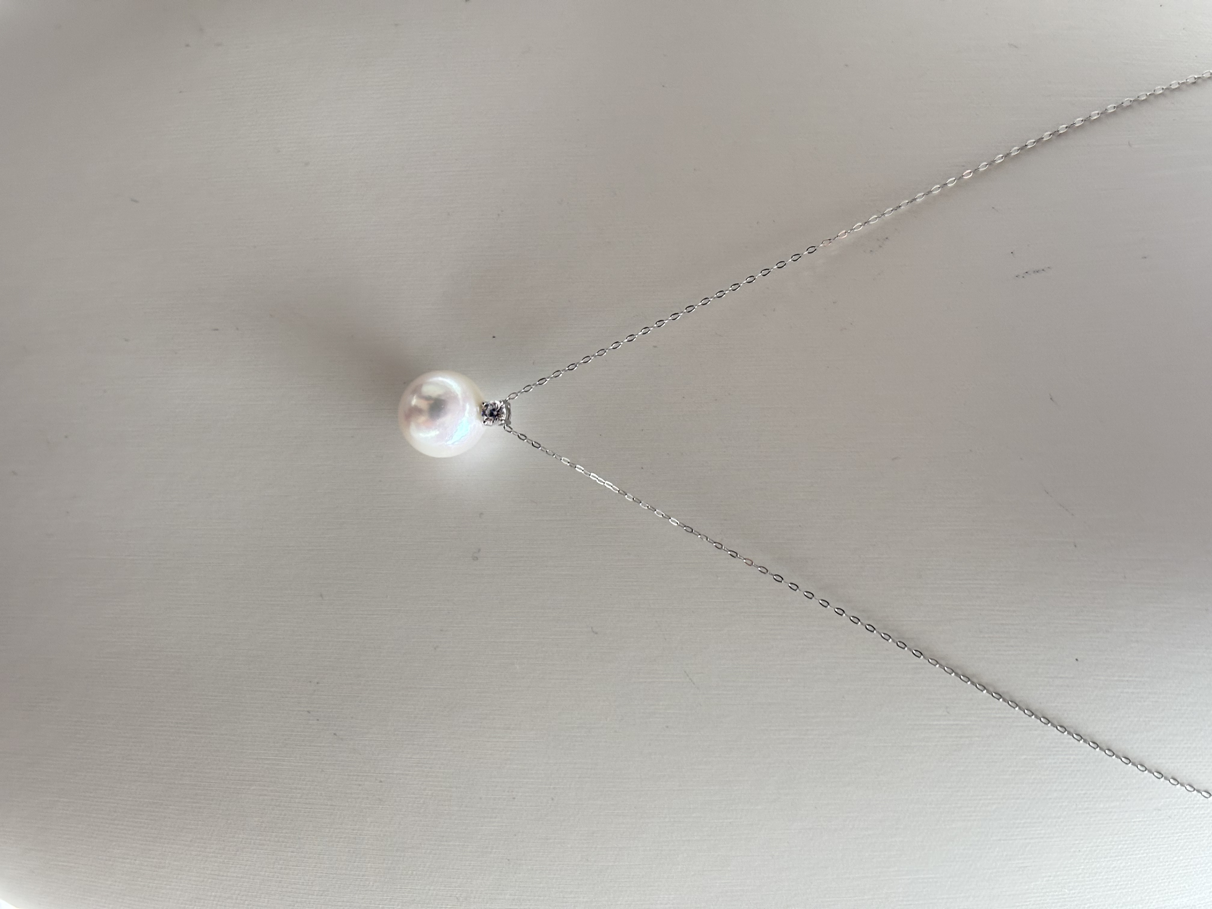 DZ02淡水真珍珠戴妃12-13MM吊坠