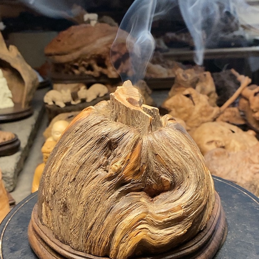 【闪购商品】47号北沉香琥珀木香炉