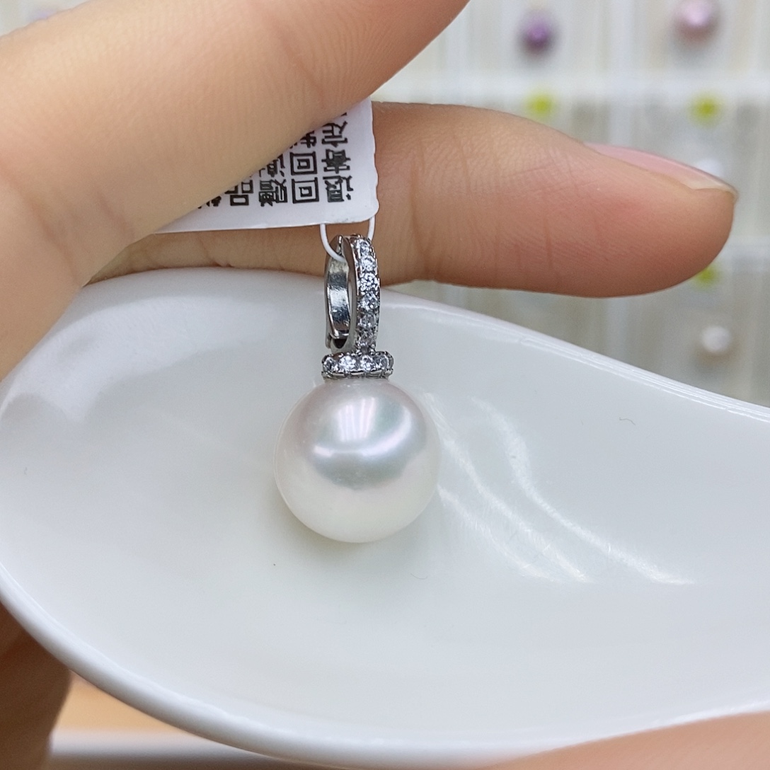 淡水珍珠合金吊坠(赠链)