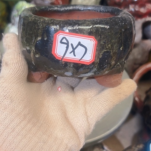 粗陶花盆手工花盆制作