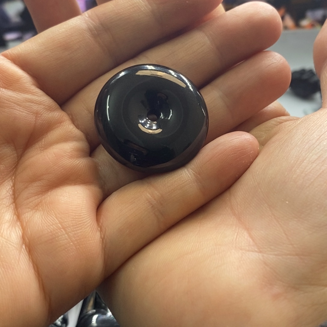 翡翠未镶嵌吊坠(不含链)平安扣