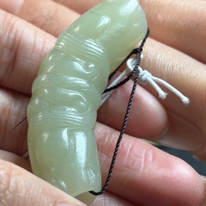 和田玉挂件未镶嵌酒**经