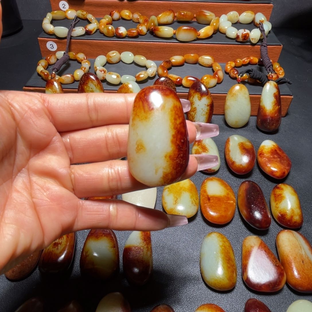 颈饰未镶嵌和田玉要****手