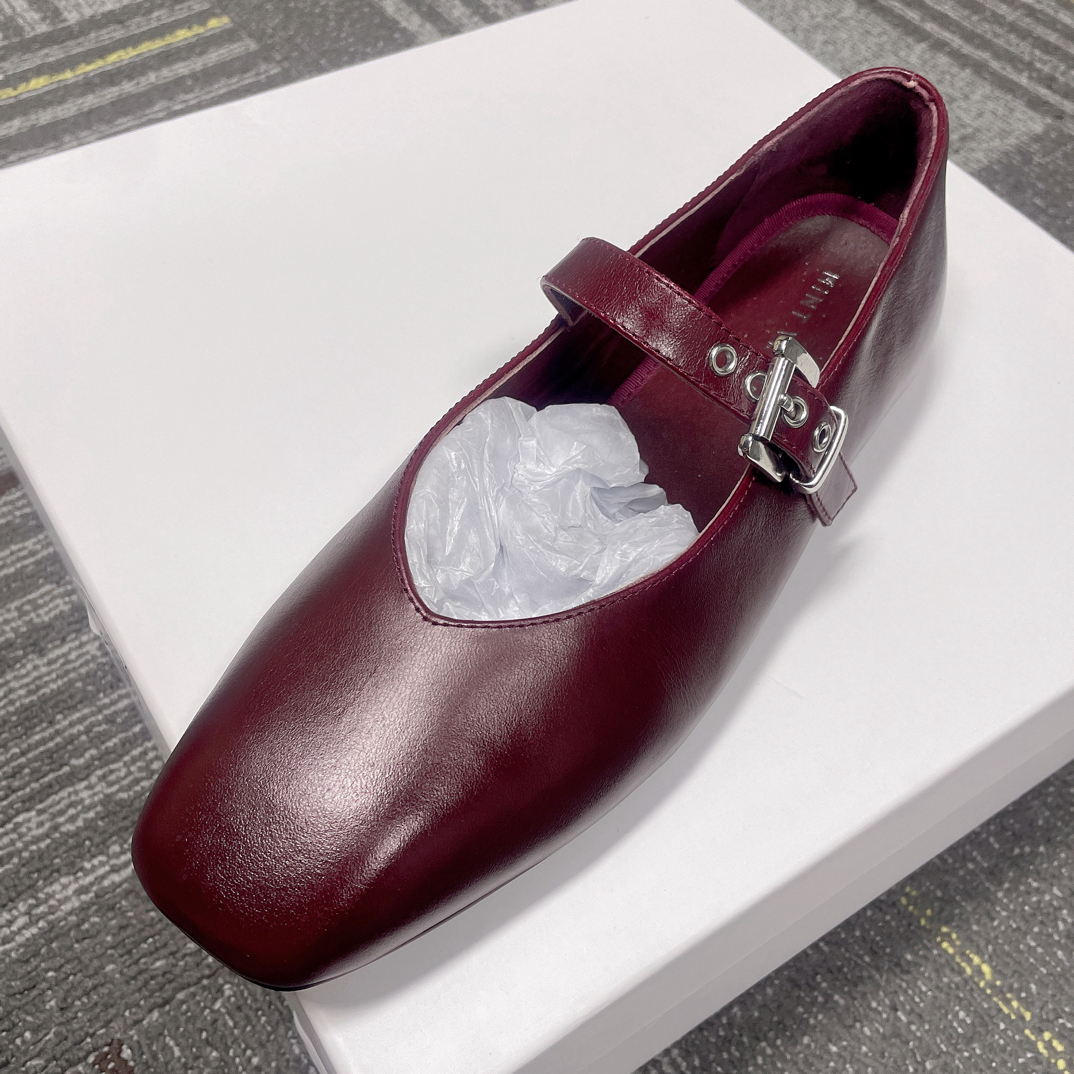 外贸原单尾货孤品，一字带扣玛丽珍鞋