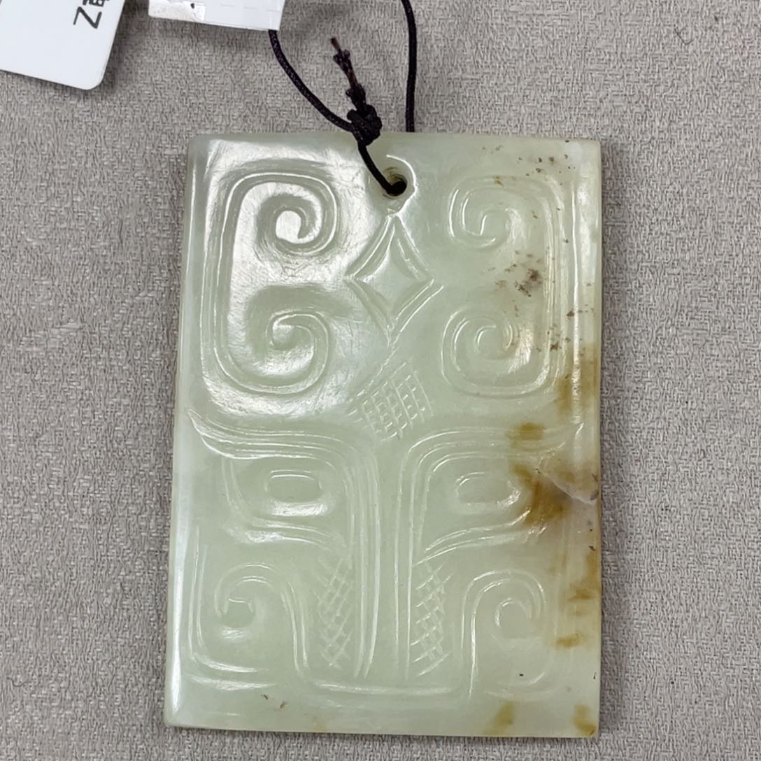 和田玉（糖玉）颈饰未镶嵌白****悠