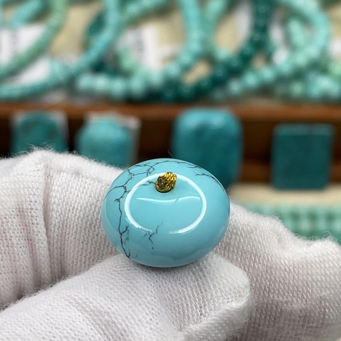 ￴***ㅤ绿松石未镶嵌挂件