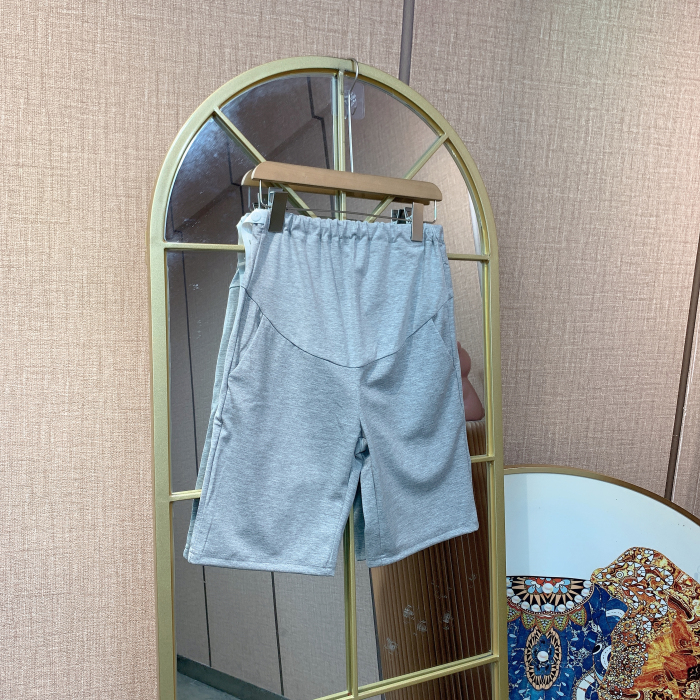 HT131孕妇灰色短裤M90-110L120XL130 2XL140