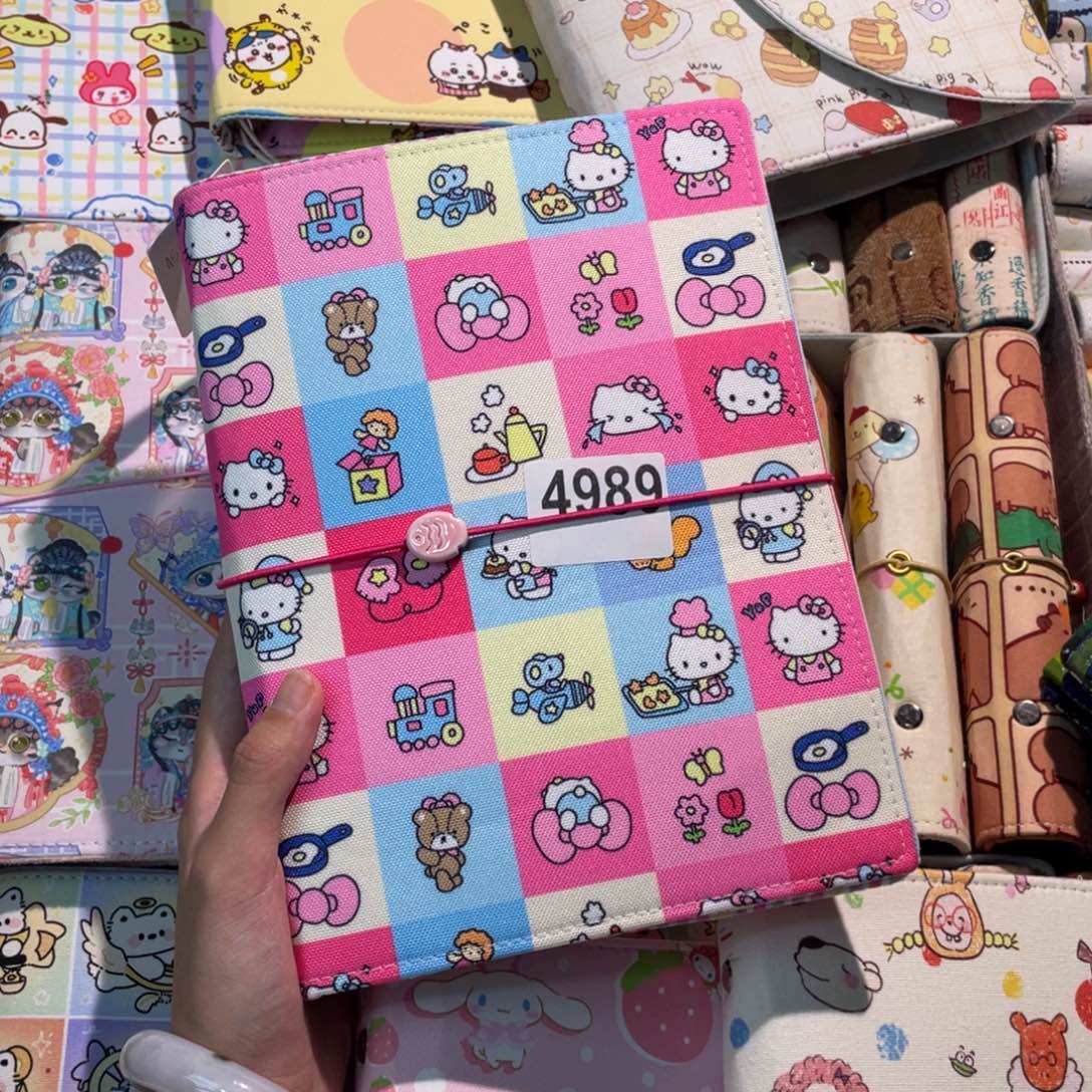 织绣a5活页不送纸4989