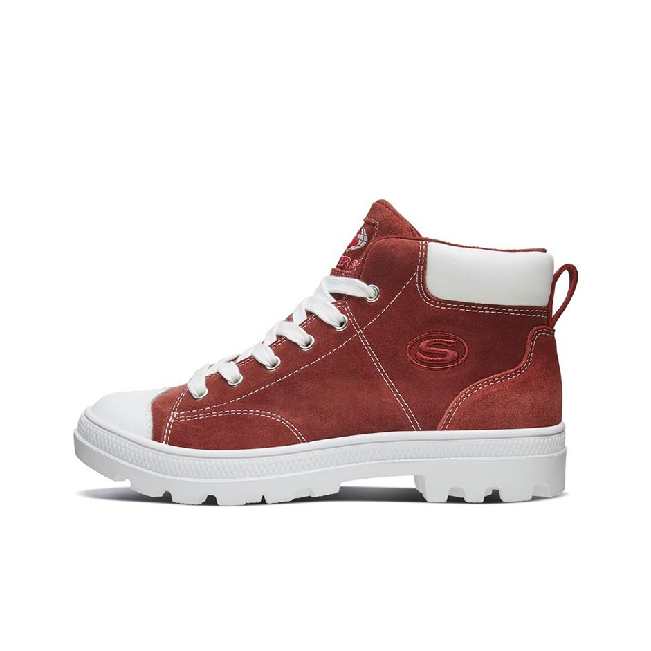 Skechers Roadies 马丁靴 女款 赤褐色