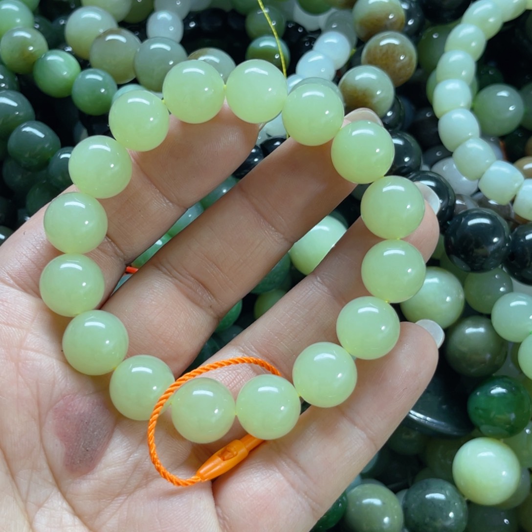 和田玉手链未镶嵌