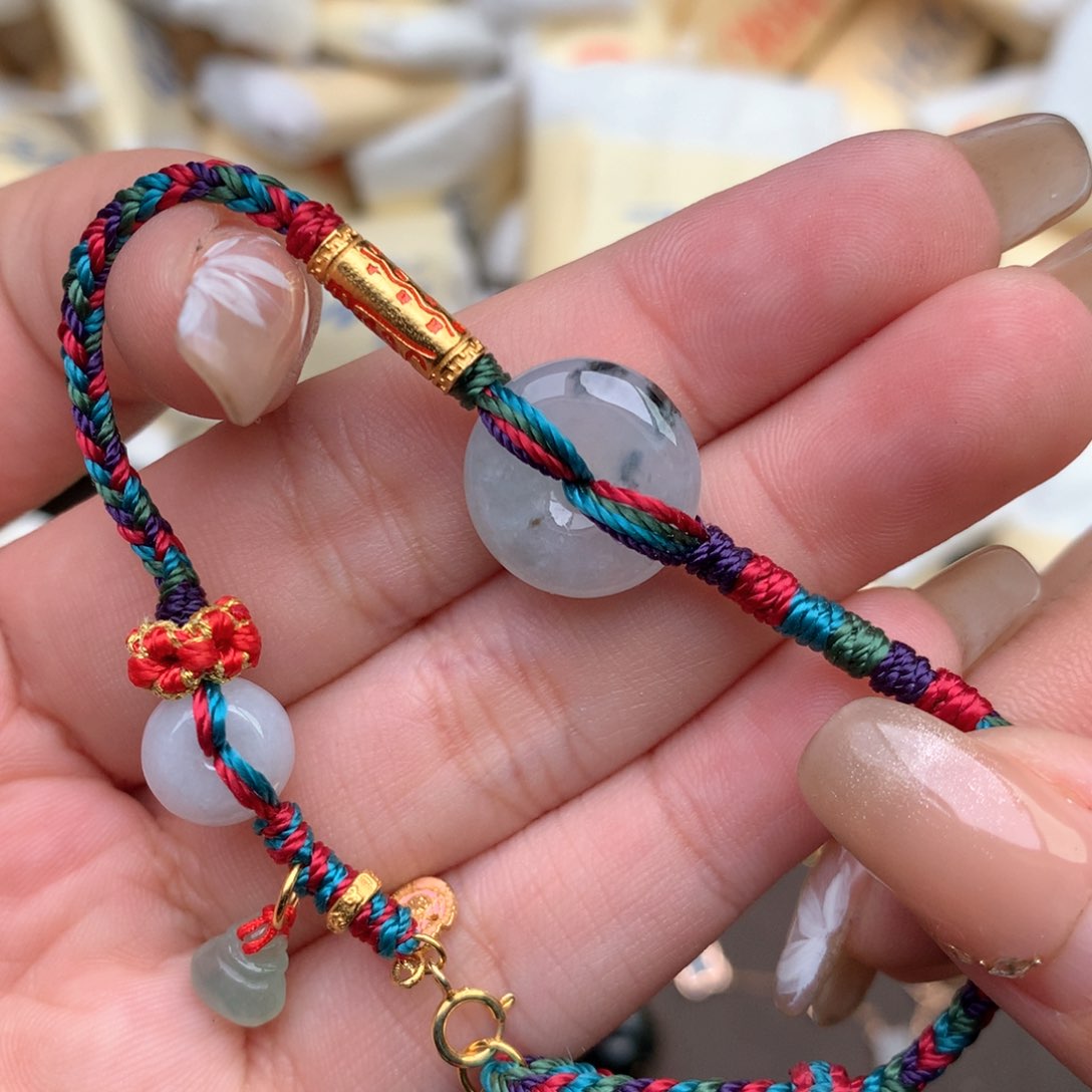 【闪购商品】翡翠手绳未镶嵌一