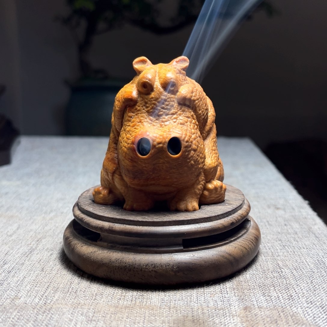 柏木（崖柏）木雕工艺品摆件