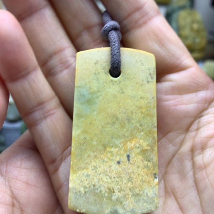 【闪购商品】岫岩河磨玉（透闪石质玉）吊坠未镶嵌