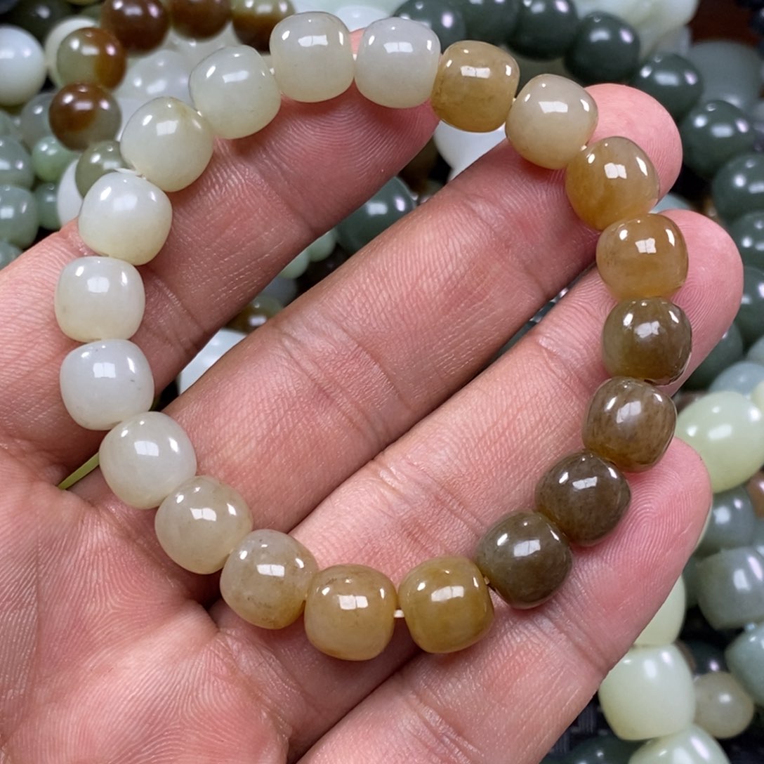 和田玉手链未镶嵌