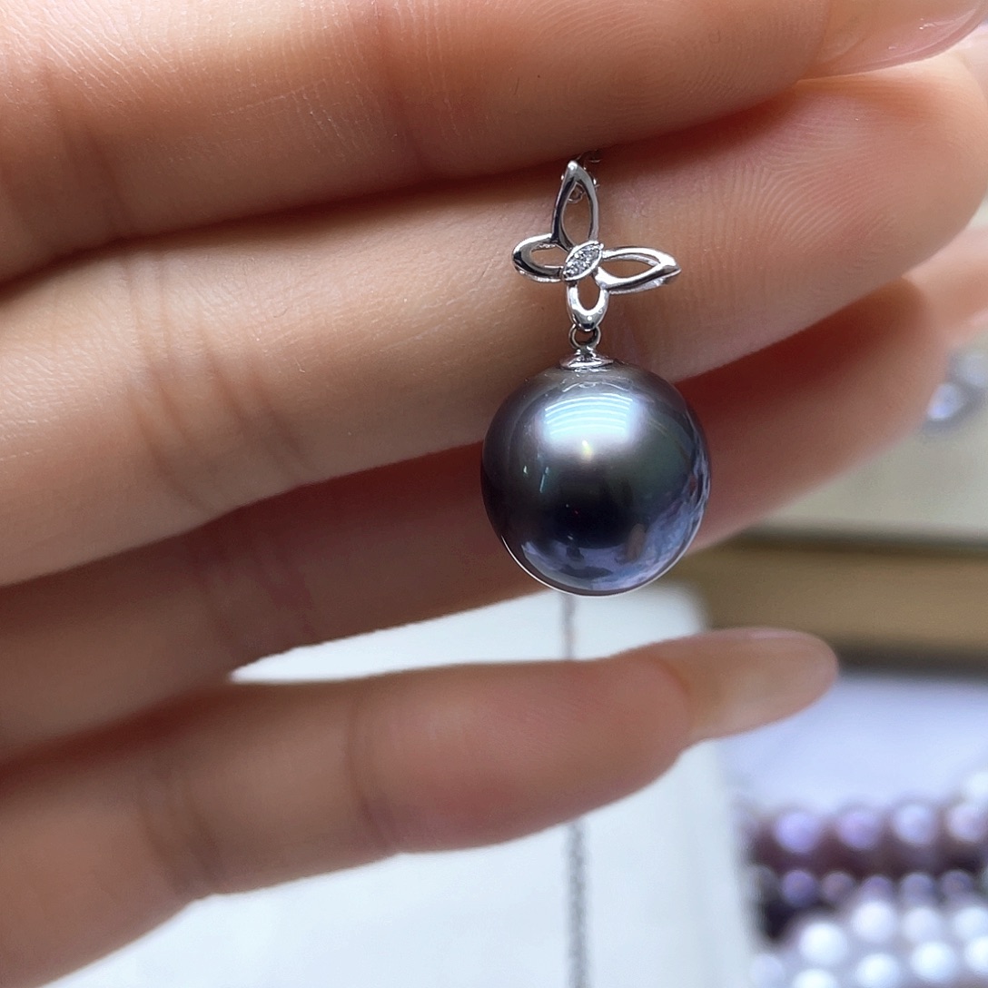 海水珍珠颈饰18K金镶嵌