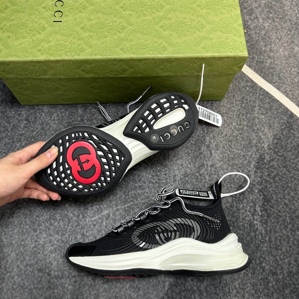 未使用 GUCCI/古驰 古驰黑色双G运动鞋34码