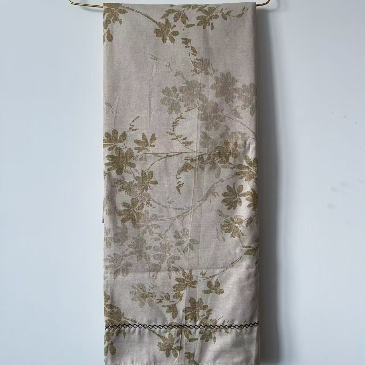 复古加厚磨毛床单--燕影咖240*240