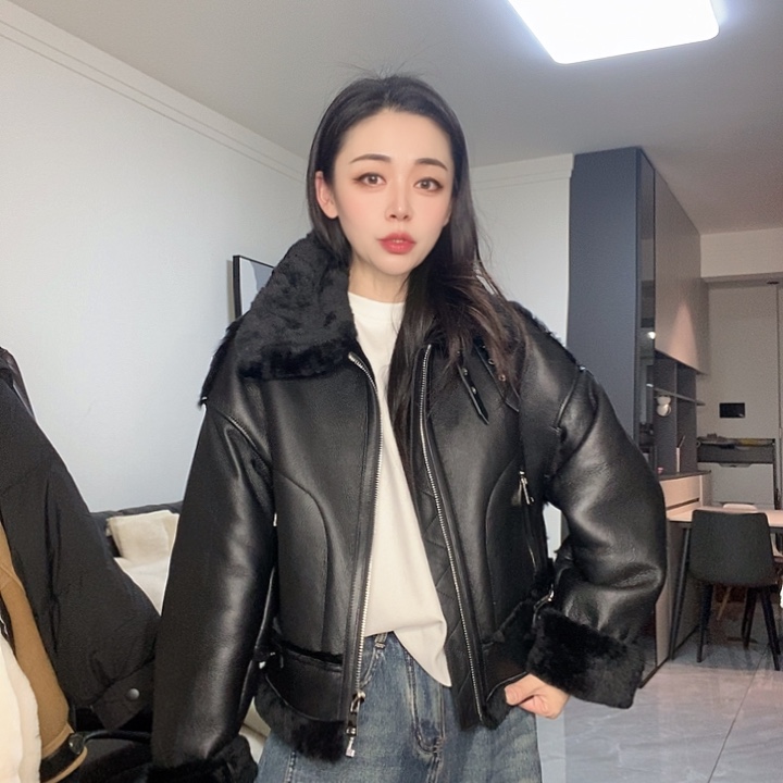 绵羊皮皮毛一体M120，L135斤拍下备注尺码