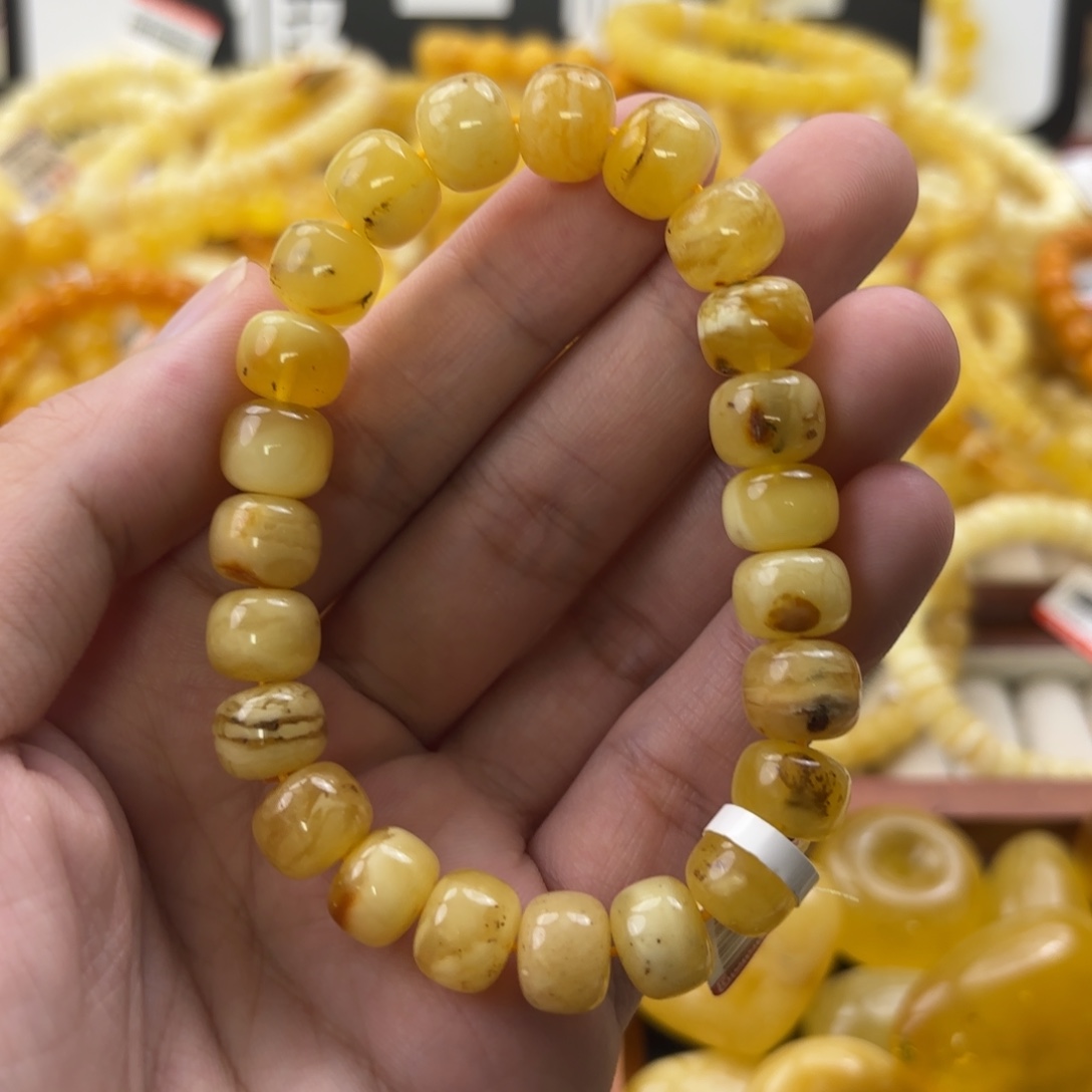 琥珀未镶嵌珠宝奇石