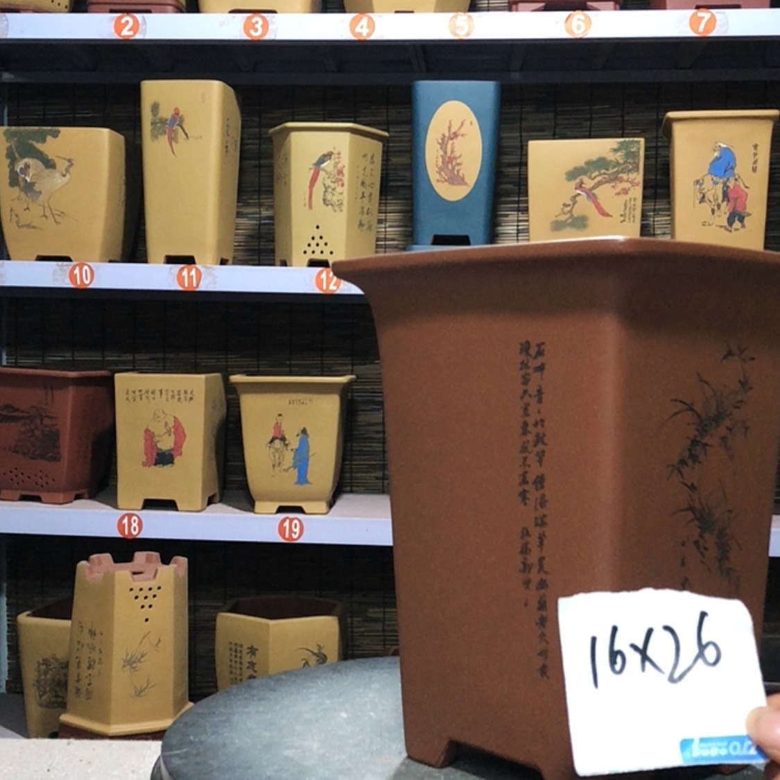 【闪购商品】紫砂花盆王*手工制作