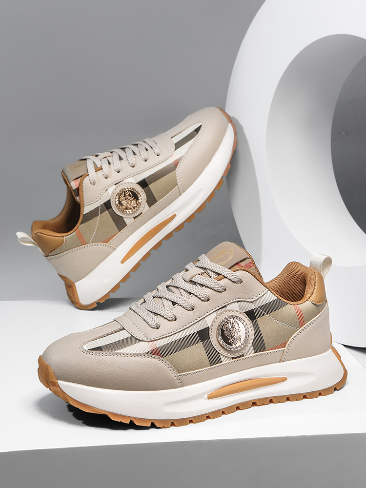 2025新款奴诗丹顿男鞋运动休闲鞋百搭时尚网红中帮阿甘鞋H2700