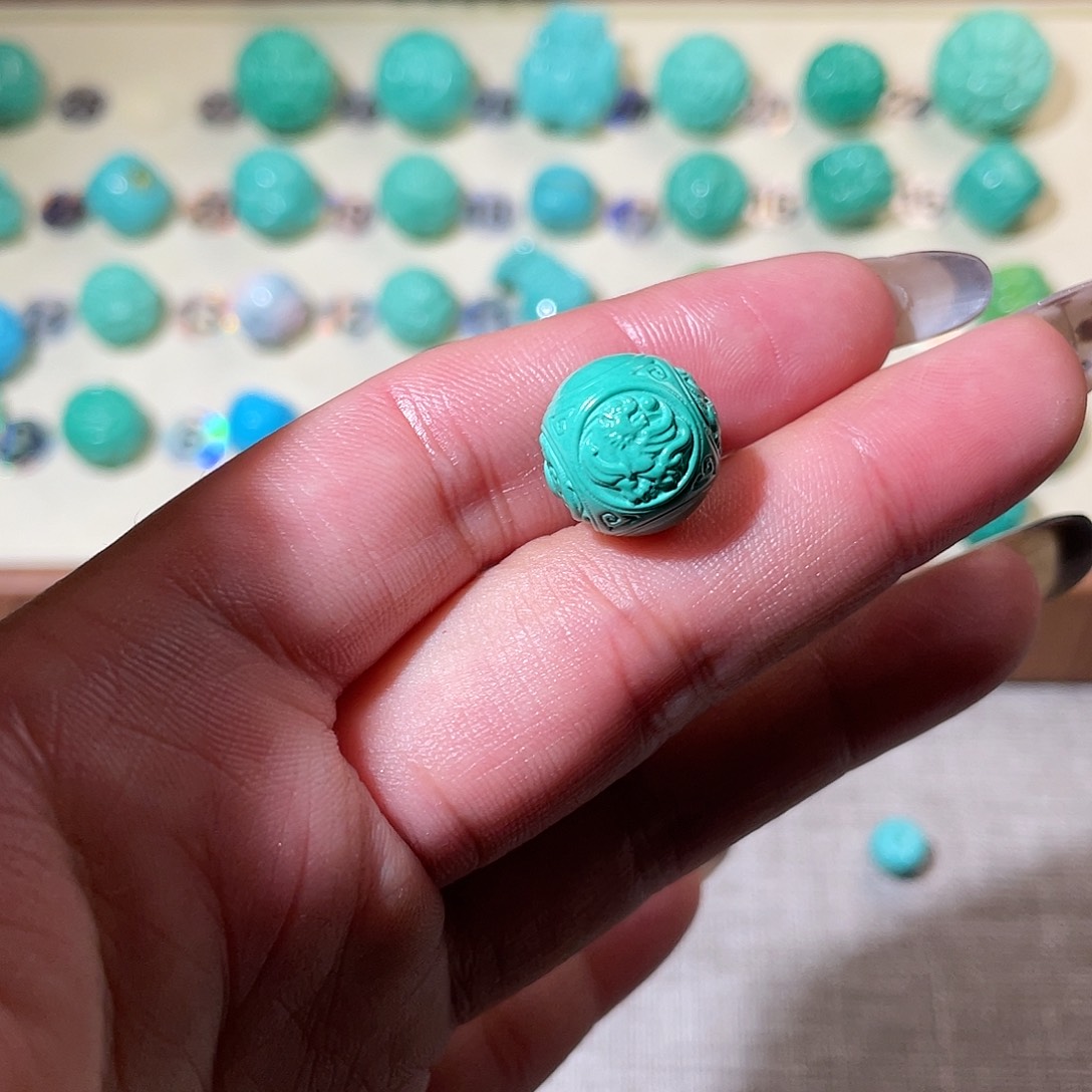 手工雕刻配饰配珠卡13