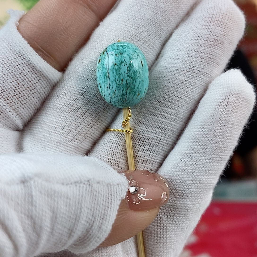 绿松石珠宝奇石未镶嵌