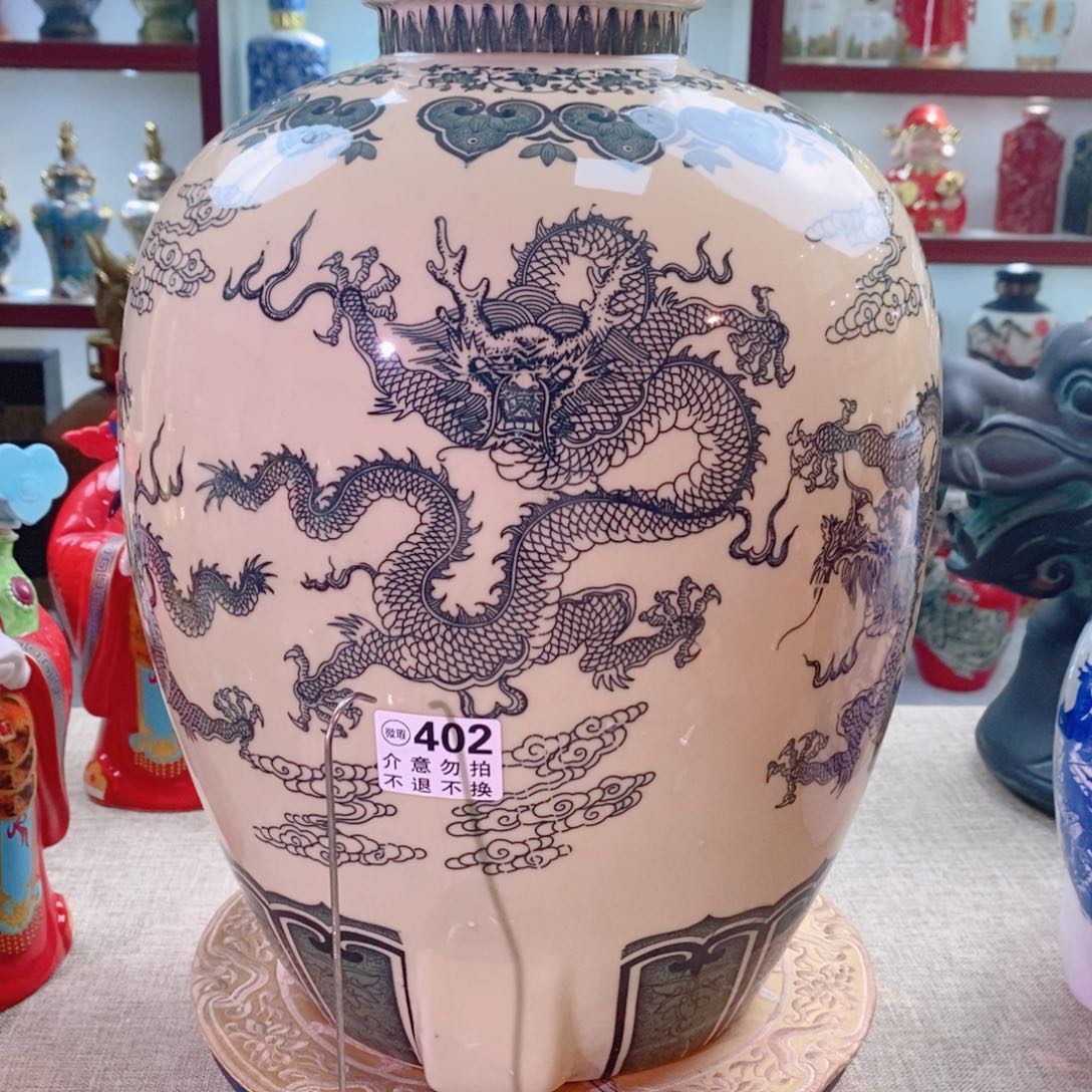 摆件景德镇垚晶陶瓷30斤402