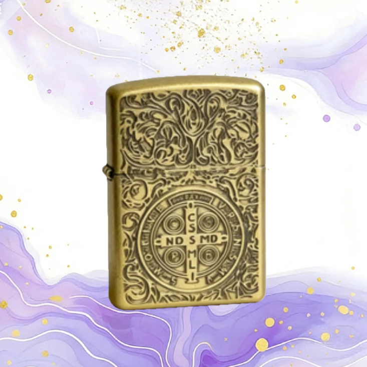 康斯坦丁双面防风创意复古男士打火机礼物无油KS