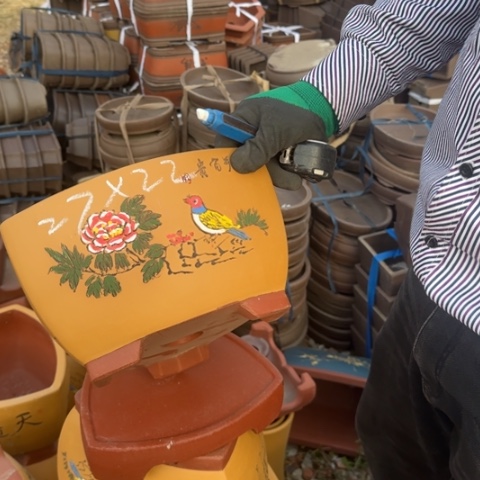 红陶紫砂花盆盆景盆栽