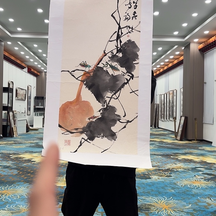 国画李陈良老先生原作