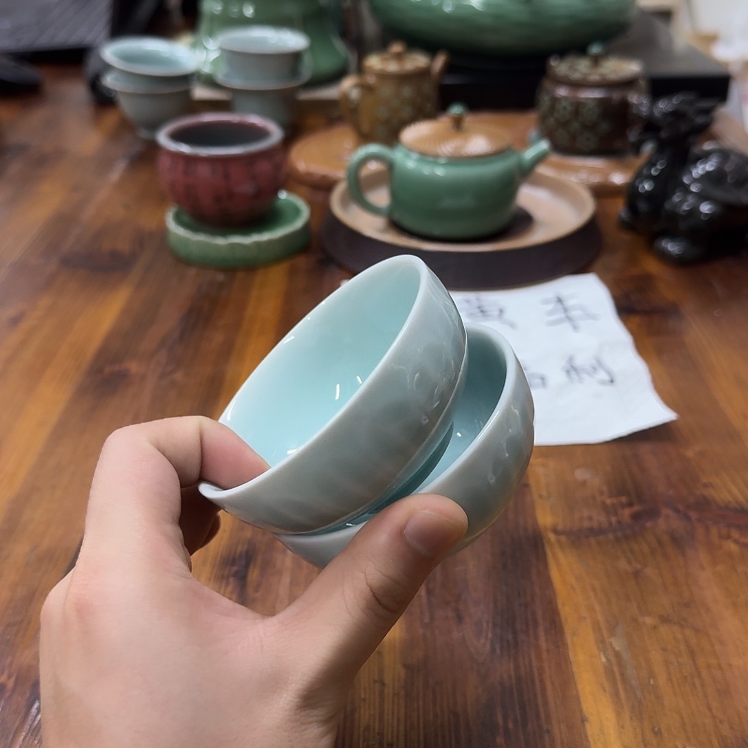 小仲青瓷茶器微瑕7210