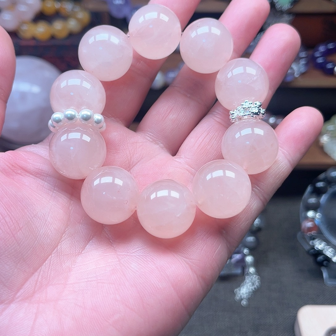 水晶手链合金粉水