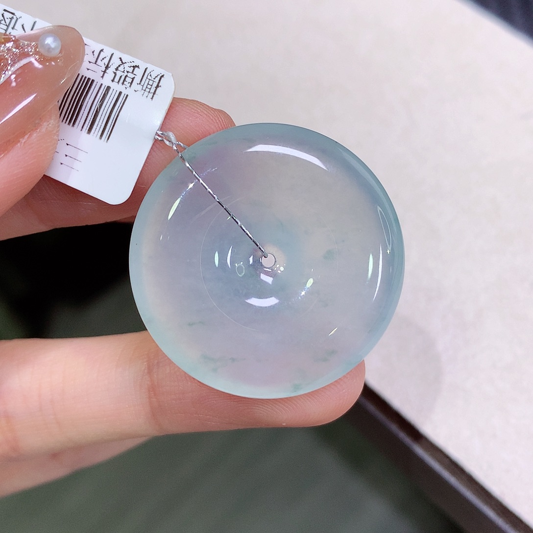 翡翠未镶嵌颈饰29.1-5.7