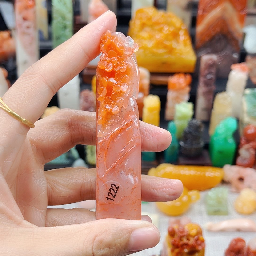 寿山石印石是**呀1222包邮包刻