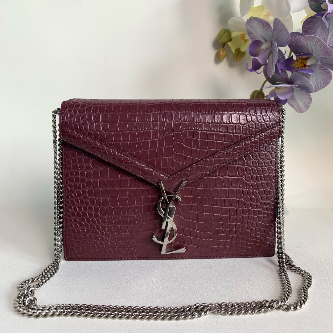 99新 YSL/圣罗兰 【99新】ysl 鳄鱼纹新款cassandra