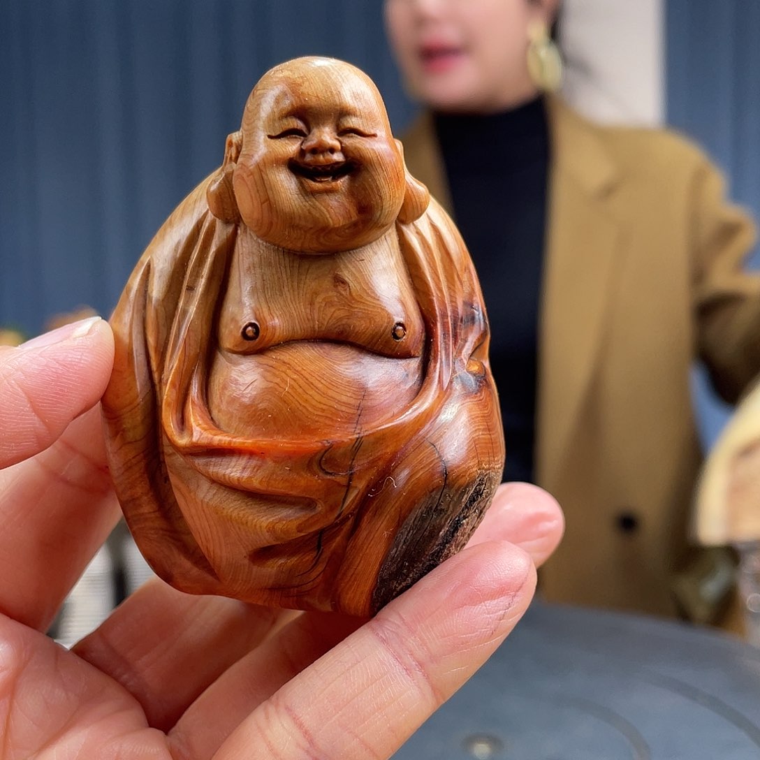 柏木（崖柏）手把件