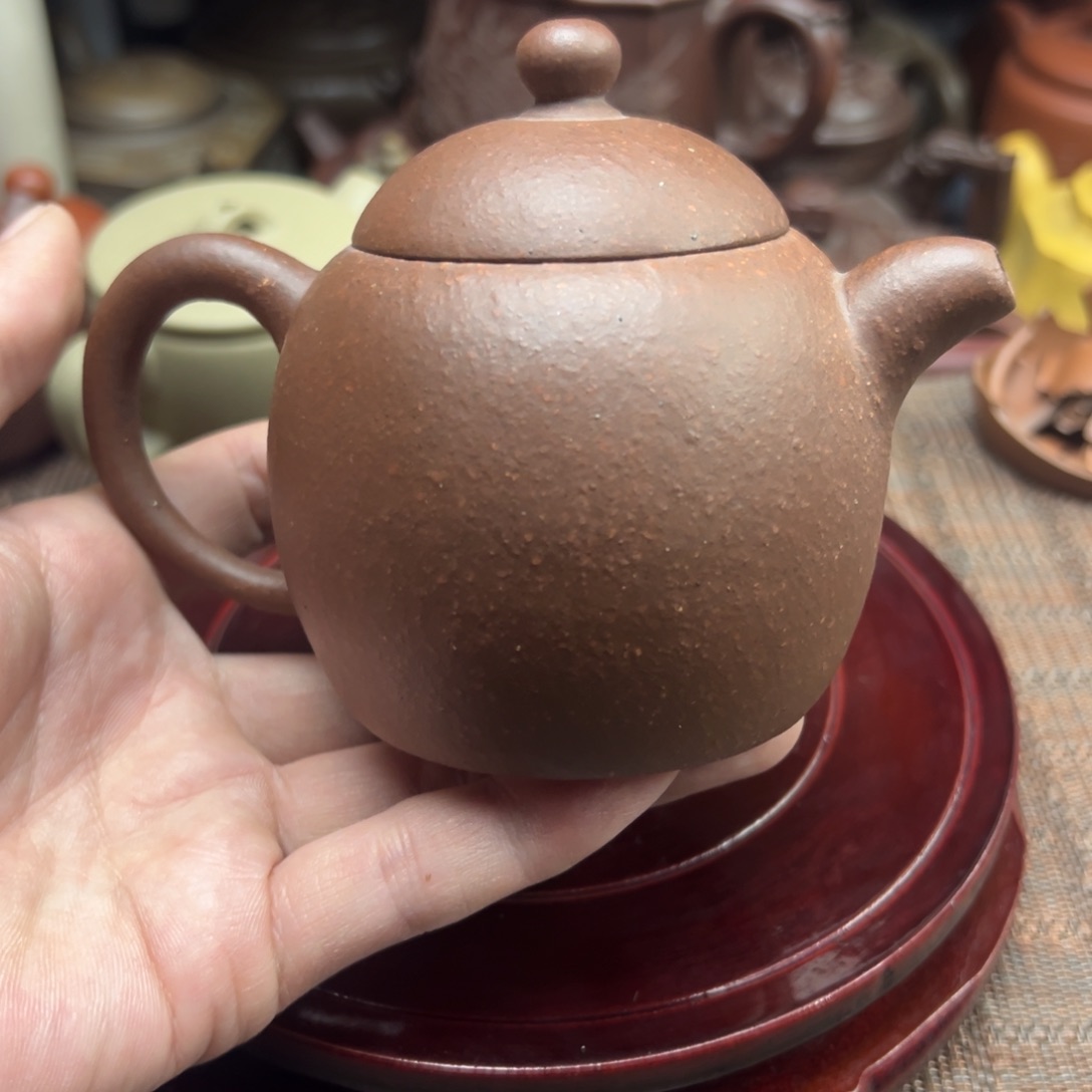 紫砂茶壶宜兴原矿紫砂壶200毫升容量