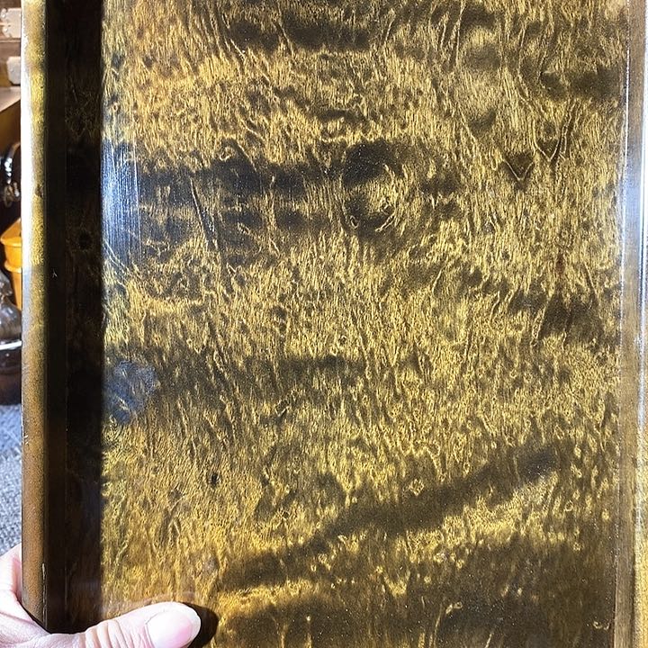 金丝楠阴沉木盘子