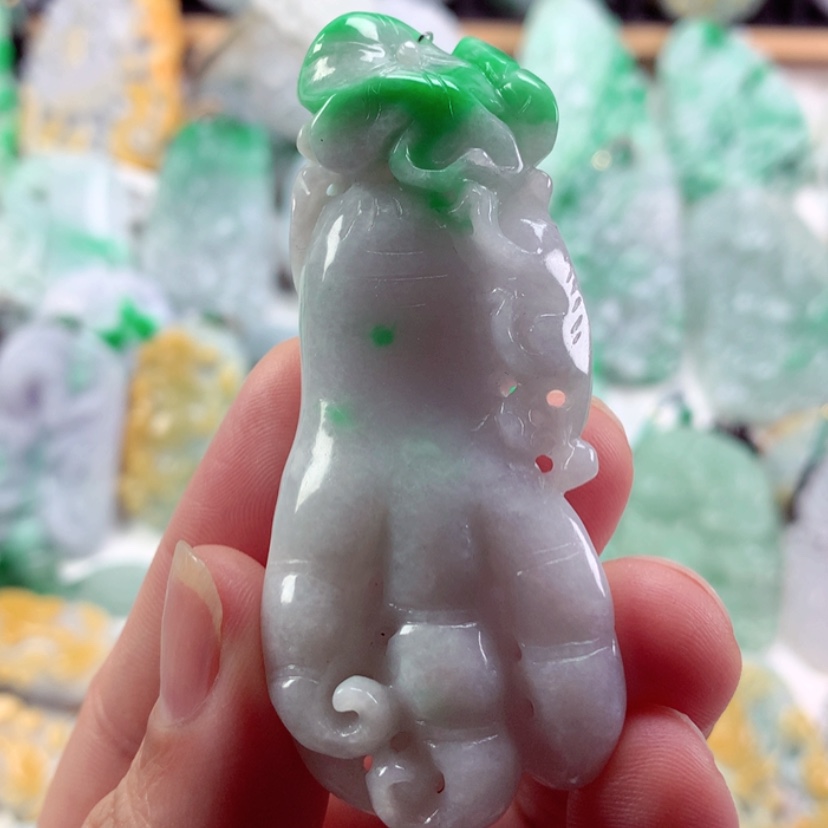 【闪购商品】翡翠吊坠(不含链)未镶嵌