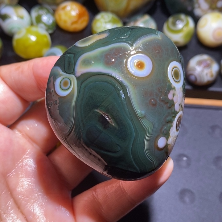 未镶嵌玛瑙/玉髓珠宝半成品15