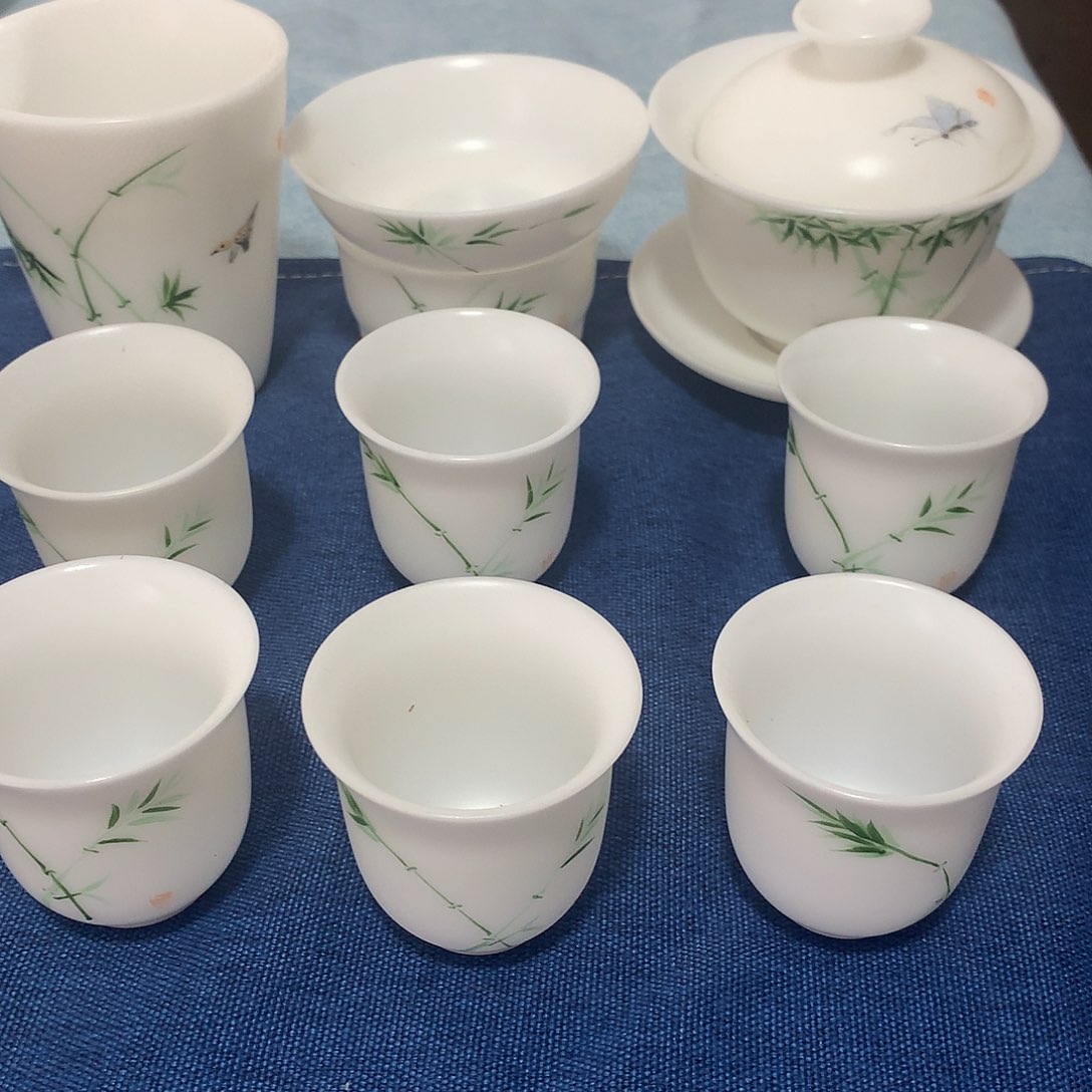 冰种素烧手绘套装