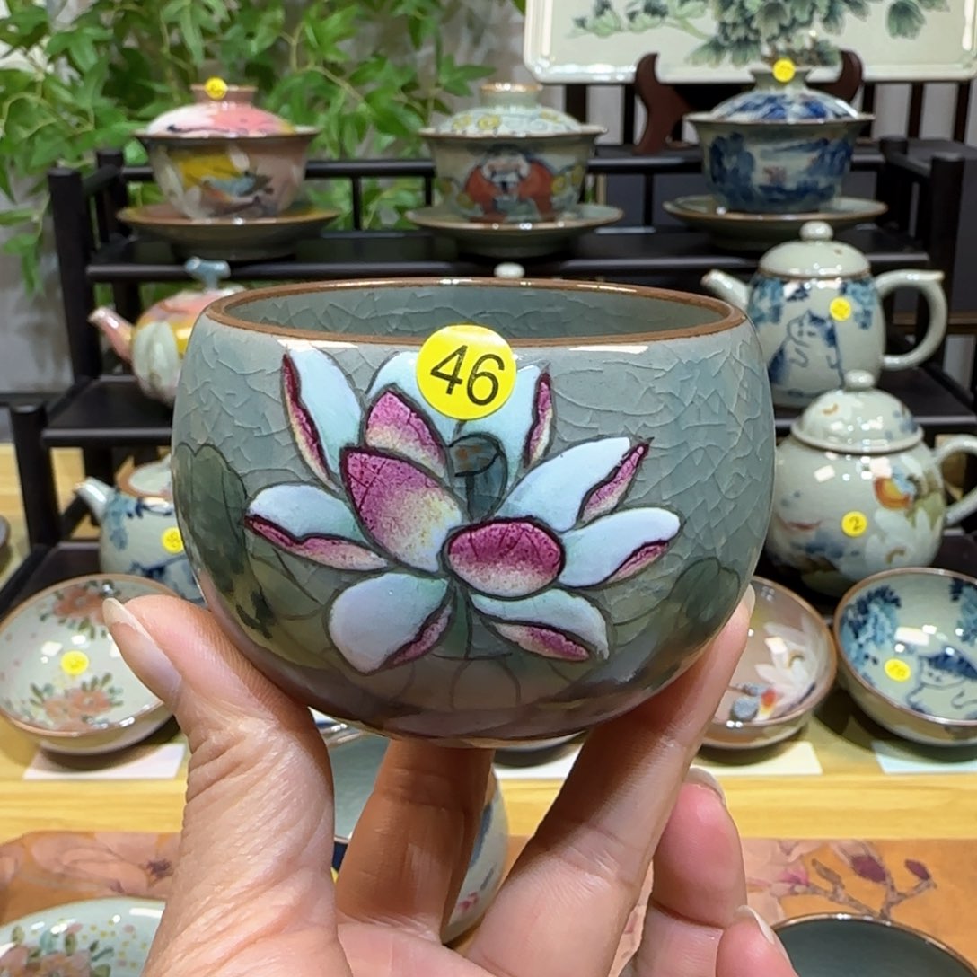 景德镇陶瓷手绘茶具