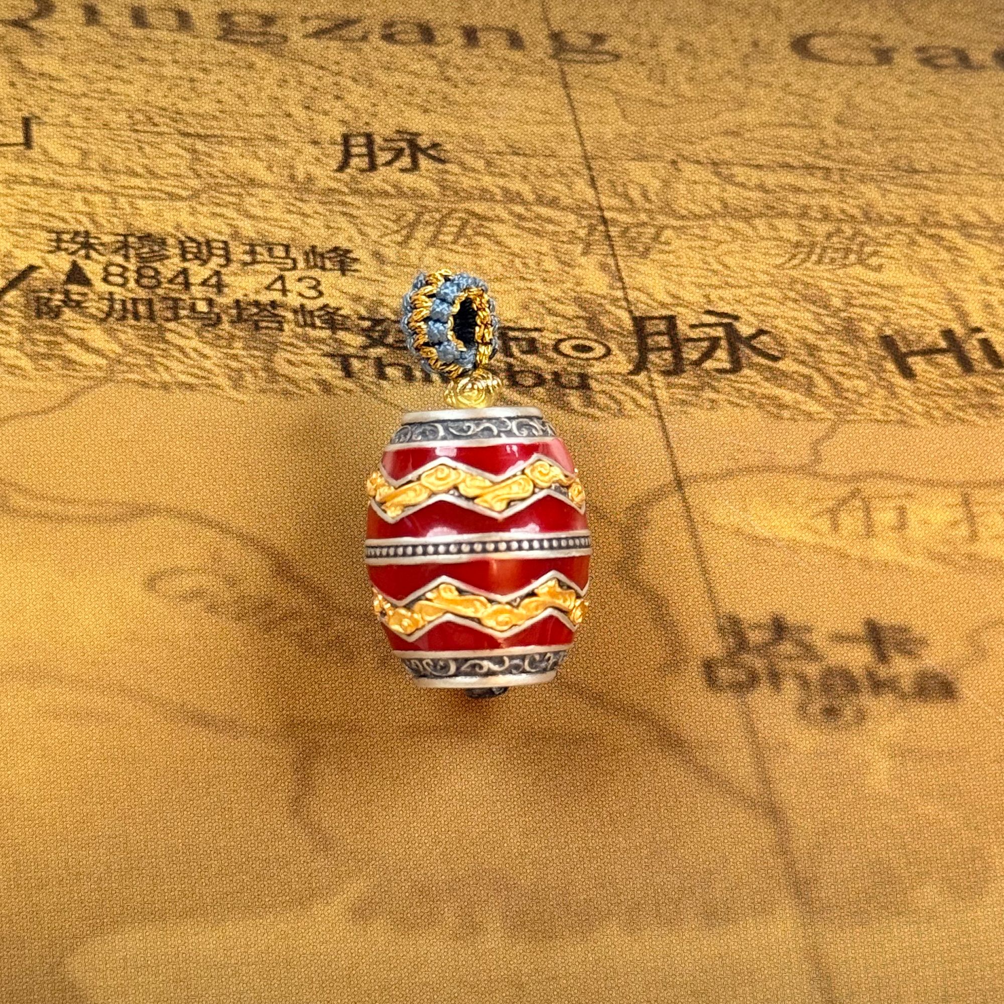 非金属布艺吊坠 珠宝【三宝】福桶吊坠