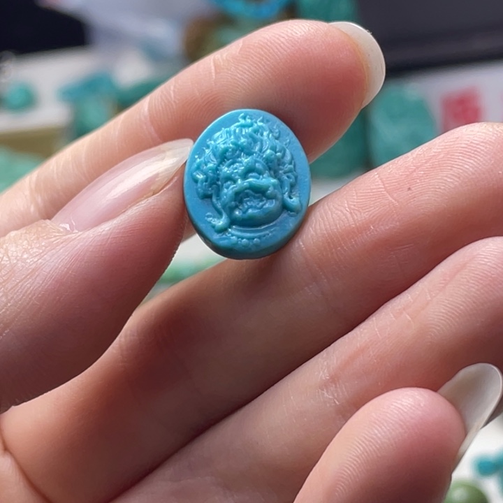 绿松石未镶嵌配饰